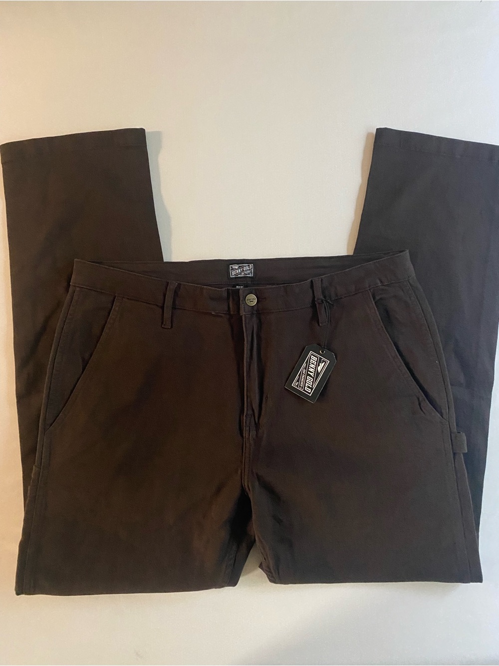 Benny Gold Carpenter Pants Men 36x32 Stretch Canvas Tactical Utility Work Wear